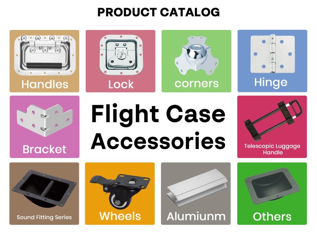 flight case hardware 